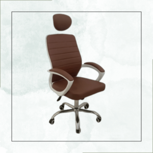 كرسي مدير فاخر جلد *ماش بمسند راس