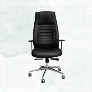 كرسي مدير فاخر جلد بمسند رأس من عرفه فرنتشر