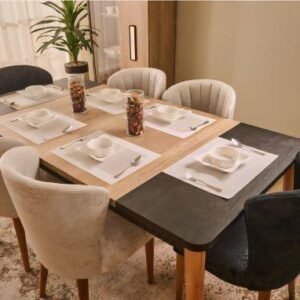 Rolex Dining room Set  (Mdf) من عرفة ديزاين