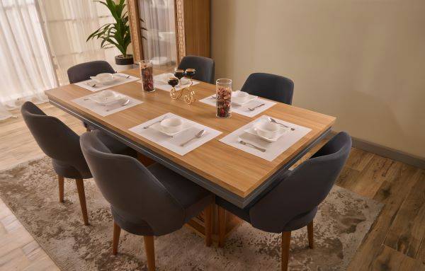Marina Dining room Set (Mdf)