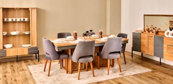 Marina Dining room Set (Mdf) - Image 3