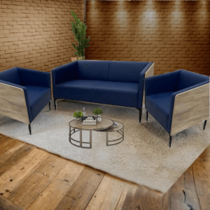 طقم انترية مكتبي(كنبة +2 فوتية)