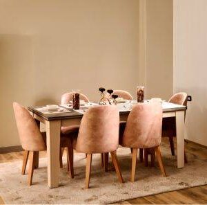 Oscae DIning room Set (Mdf)