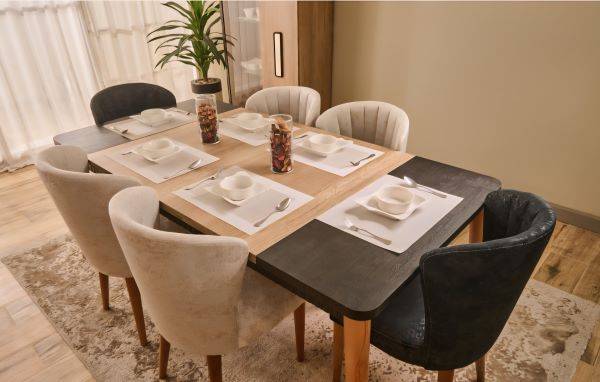 Rolex Dining room Set (Mdf)