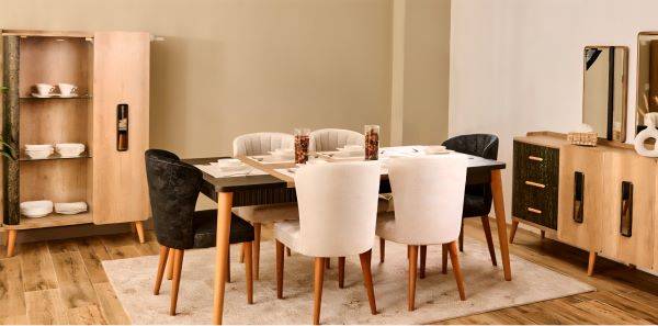 Rolex Dining room Set (Mdf) - Image 4