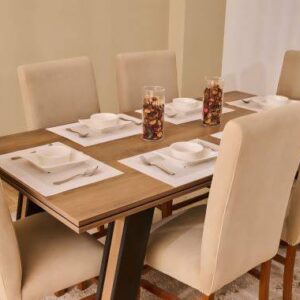 Sandy DIning room Set (Chip Board)