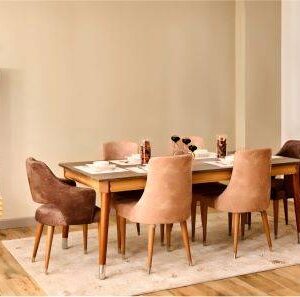 Victoria Dining room Set (Mdf)