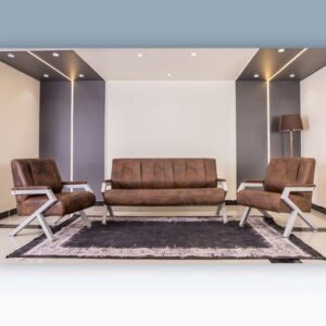 طقم انترية مكتبي(كنبة +2 فوتية)