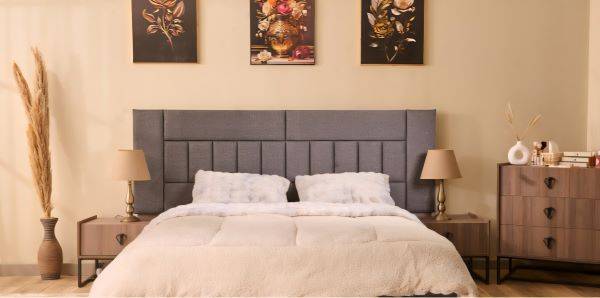 Daiamond Master Bedroom Set (Mdf)- غرفة نوم رئيسية - Image 3