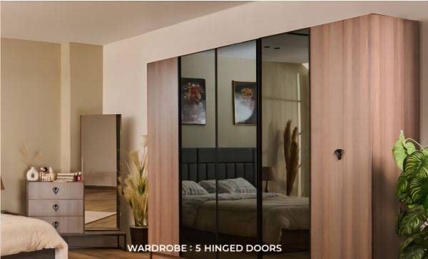 Daiamond Master Bedroom Set (Mdf)- غرفة نوم رئيسية