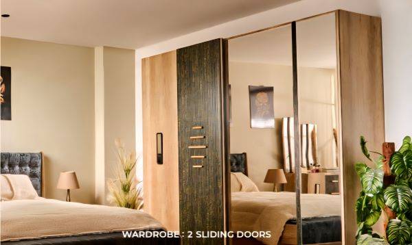 Rolex Master Bedroom Set (Mdf)- غرفة نوم رئيسية
