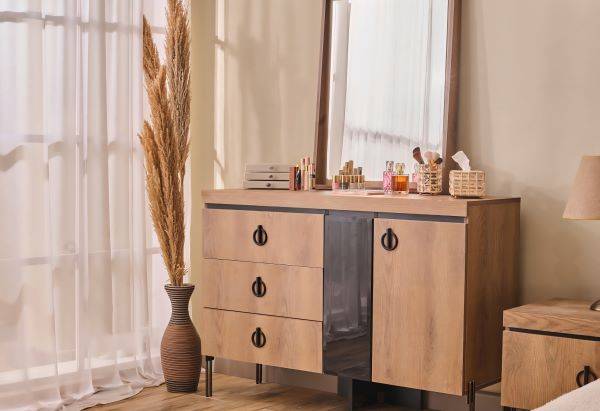Sandy Master Bedroom Set (Chip Board)- غرفة نوم رئيسية - Image 3