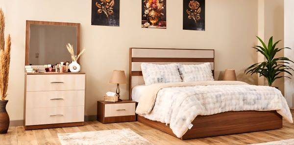 Star Master Bedroom Set (Mdf)غرفة نوم رئيسية - Image 2