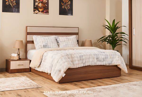 Star Master Bedroom Set (Mdf)غرفة نوم رئيسية - Image 3