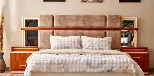 Siaa Master Bedroom Set (Mdf)-غرفة نوم رئيسية - Image 3