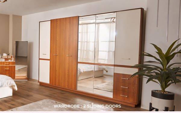 Siaa Master Bedroom Set (Mdf)-غرفة نوم رئيسية