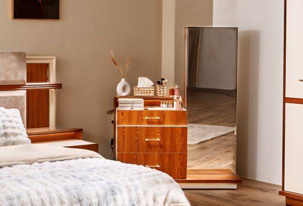 Siaa Master Bedroom Set (Mdf)-غرفة نوم رئيسية - Image 4