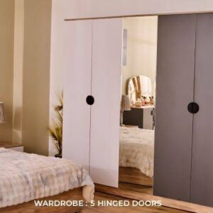 Morino Master Bedroom Set (Chip Board)-غرفة نوم رئيسية
