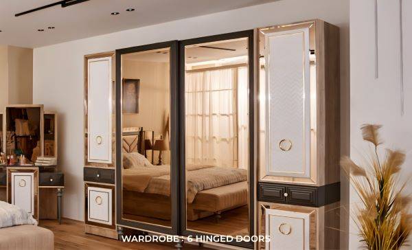 Hacienda Master Bedroom Set (Mdf)-غرفة نوم رئيسية