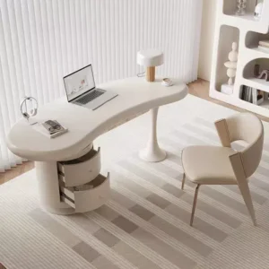 مكتب مدير خشب طبيعى 200*80سم -