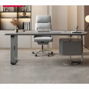 مكتب مدير خشب طبيعى 180*80سم