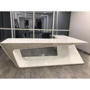 مكتب مدير خشب طبيعي220 سم * 80 سم