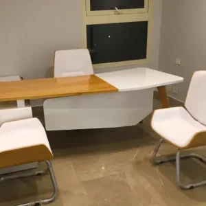 مكتب مدير خشب طبيعي200 سم * 80 سم