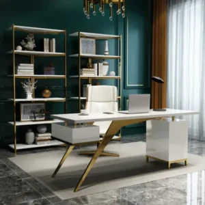 مكتب مدير خشب طبيعي200 سم * 80 سم