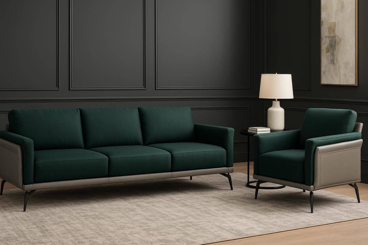 طقم انترية مكتبي(كنبة +2 فوتية)