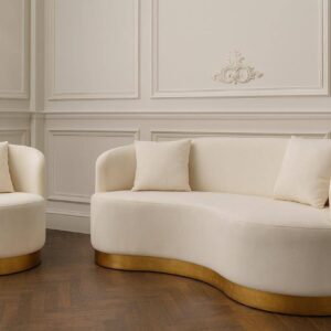 طقم انترية مكتبي(كنبة +2 فوتية)