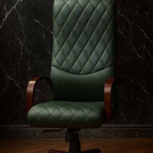 كرسي مدير فاخر جلد كابوتينة