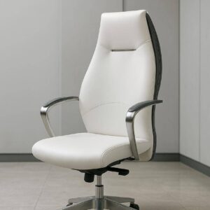 كرسي مدير فاخر جلد ظهر عالي