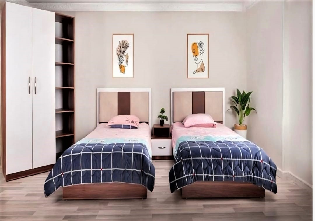 Rand Bedroom Set (Chip Board)-غرفة نوم شبابي