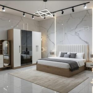 Moanza Master Bedroom Set (Mdf)- غرفة نوم رئيسية
